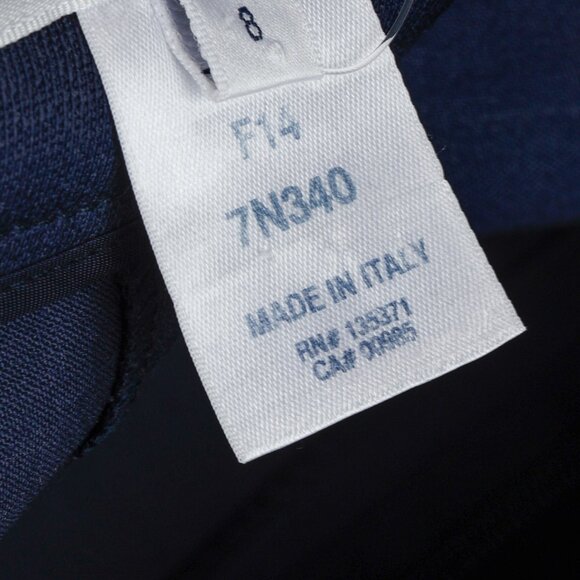 Oscar de la Renta Blue Wide Pant - Picture 8 of 9